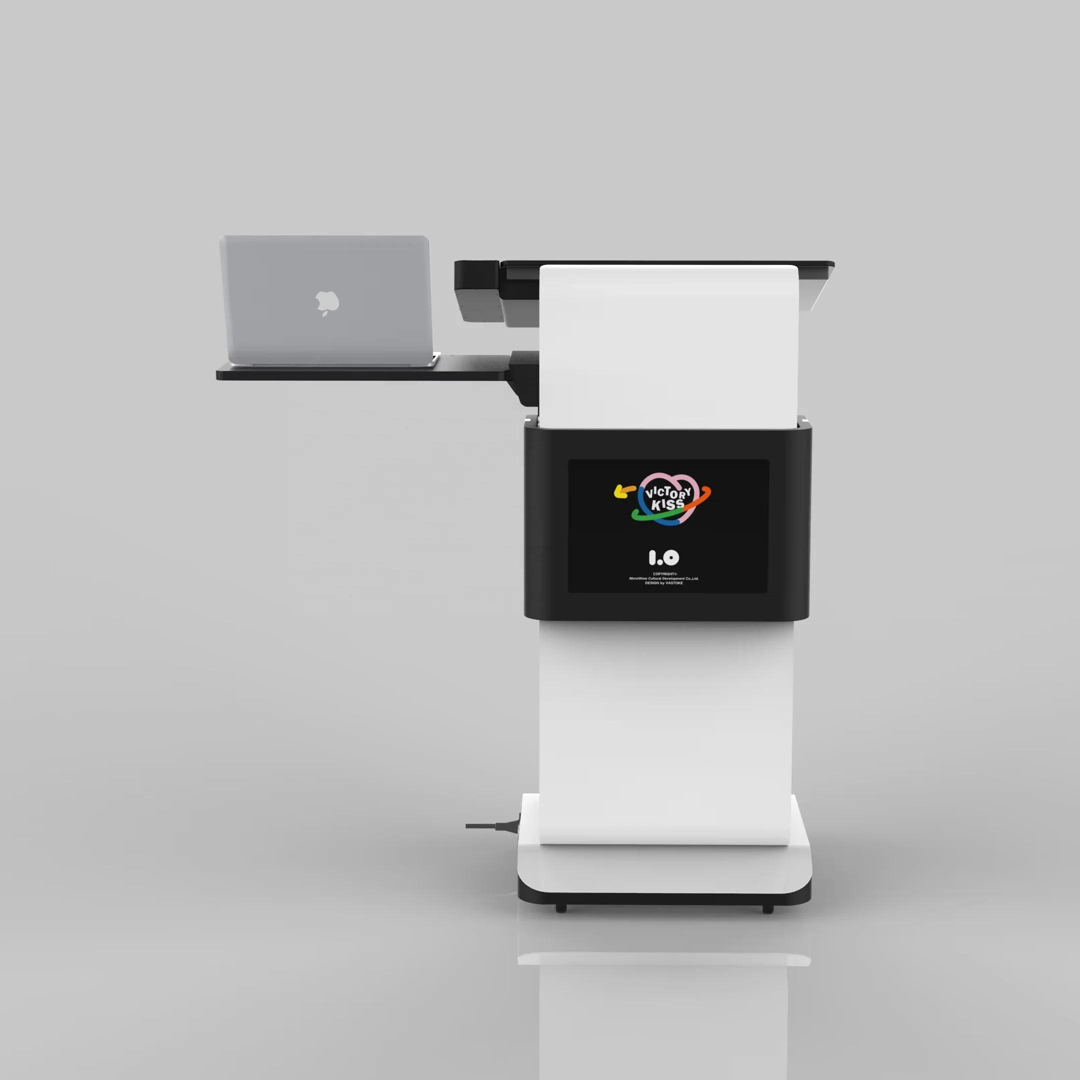 Smart Digital Podium Lectern for Speech Conferences LED Signage Auditorium Equipment for Lecture Halls