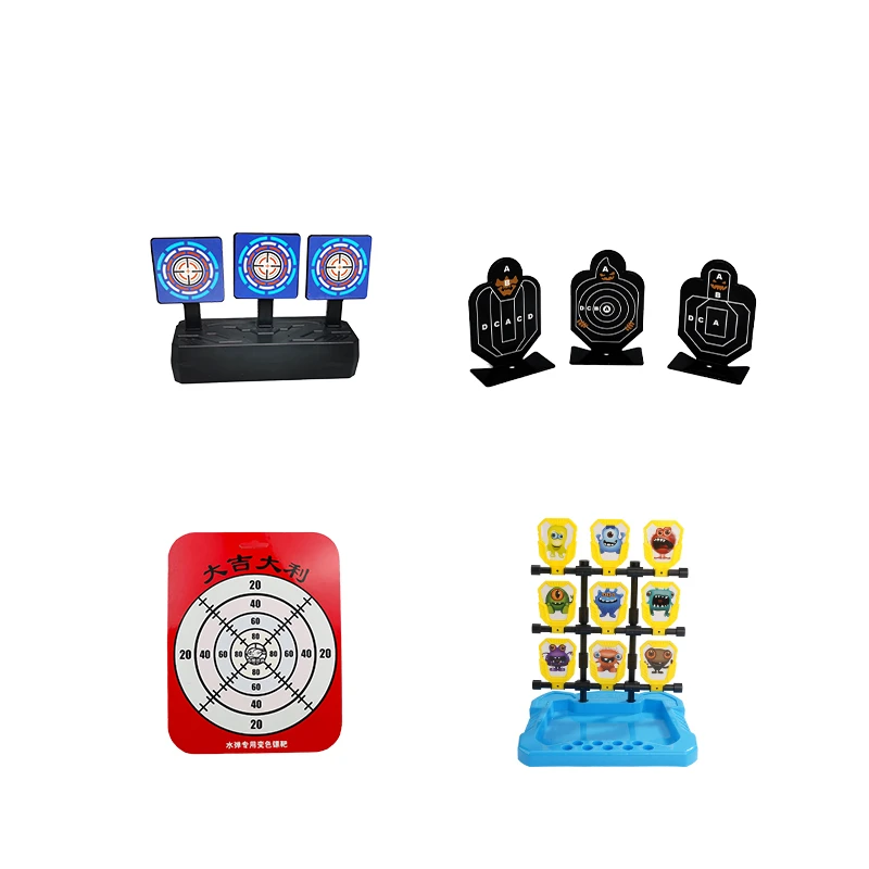 A Complete Collection Of Toy Gun Accessories Muffler Charger Target Gel