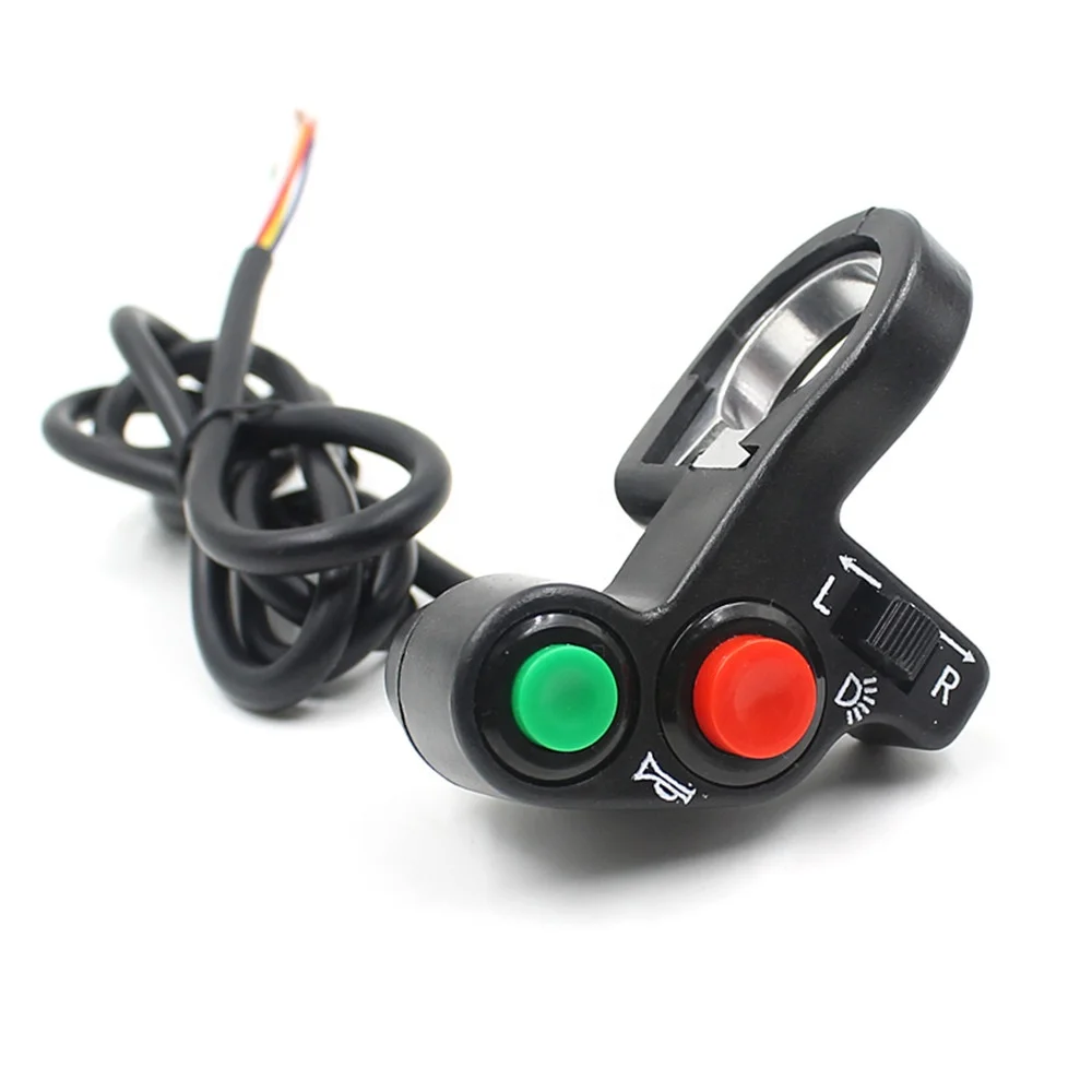 Универсальный Водонепроницаемый Многофункциональный клаксон для квадроцикла 12 В переключатель поворотного света индикатора комбинированный фары