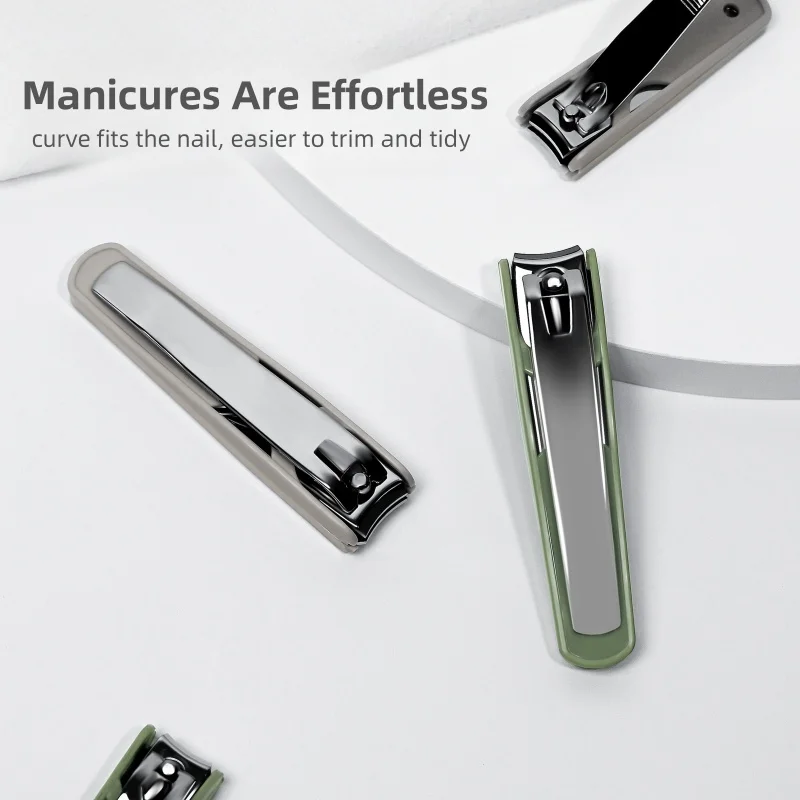 UUYP Best Selling Anti-Slip Matte Complete Portable Sharp Nail Trimming Cutter for Fingernail Toenail 2Pcs/Set Nail Cutter H1b4ef3cb5e4441109f24c8170db52d6aP