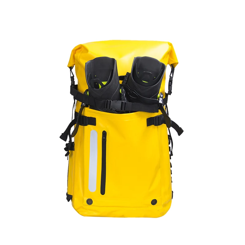 SINOTOP OEM Custom Logo 500D PVC Outdoor Sport Swimming Diving Equipment Water Proof Bag 40L Hiking Waterproof Backpack