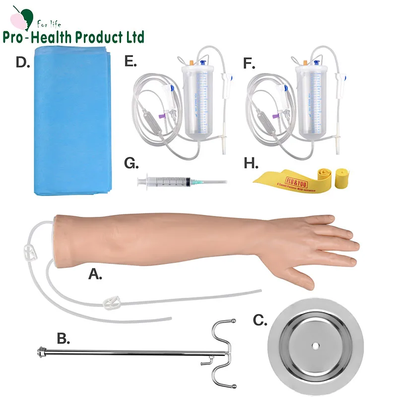 Venipuncture Training Hand Intravenous Simulator Iv Injection Model ...