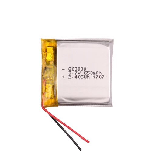 LiPo Battery LP803030 3.7V 650mAh-LiPoBattery