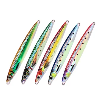 3D Printing 40G 60G 80G 100G 120 150G 200G Fast Sinking Jigging Fishing Lure Saltwater Jig Metal Deep Sea Lures Tuna Fishing – Metal Jig – view 2
