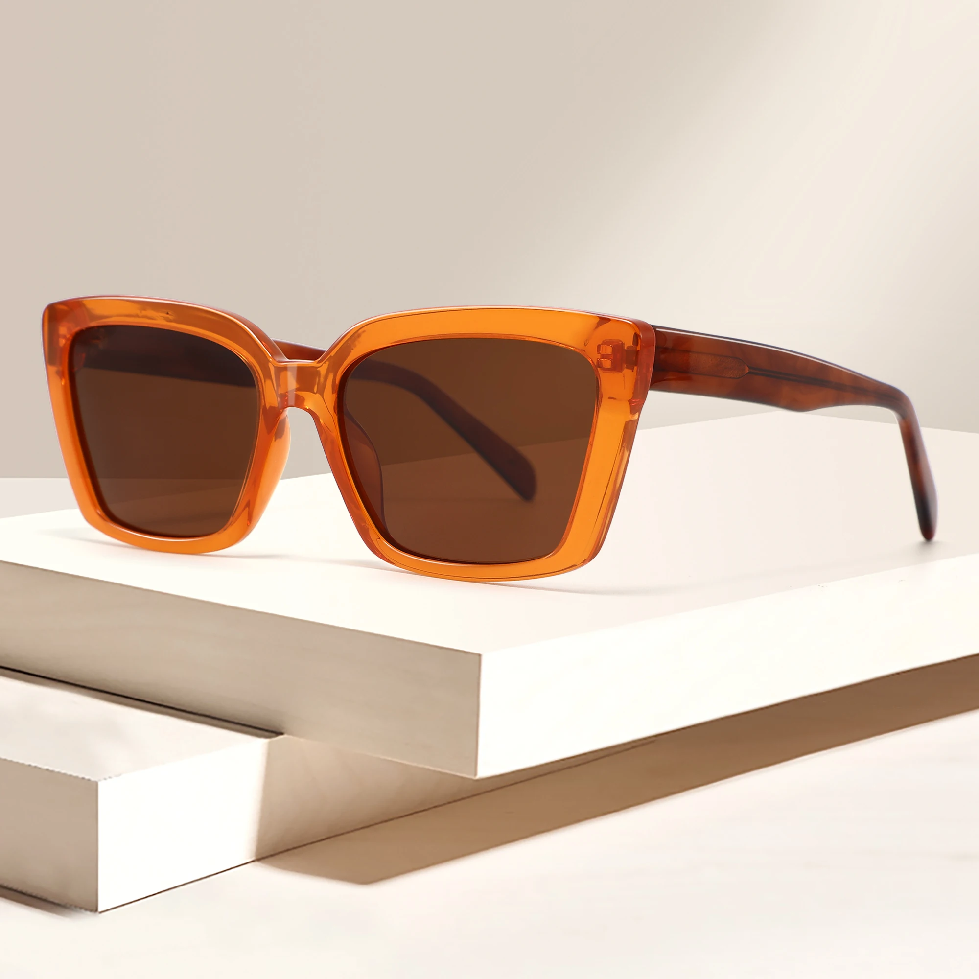 Custom Private Logo Shades TR90 Frame Sun Glasses High Quality
