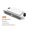 Klx05 white-3000mah battery-car seat fan