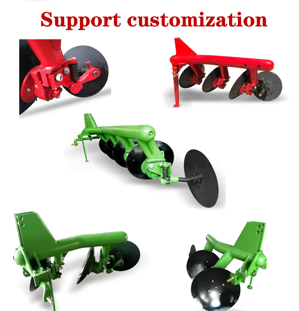 Brand New 1LYX-530 Heavy-Duty round Beam Disc Plough Hot Sale Cultivator for African Market