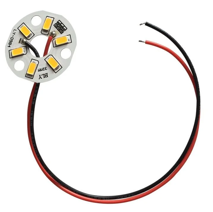 25pcs Chip LED Alta Potenza 3W 5V - Perline LED 200LM Per Fai Da Te Illuminazione (Luce Gialla)