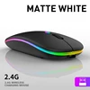 Rechargeable, lumineux, monomode sans fil, noir mat.