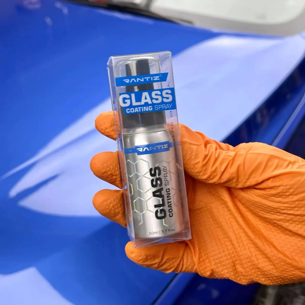 Nano Glass Coating Spray 50ml 1.7oz Car Care Protection Detailing