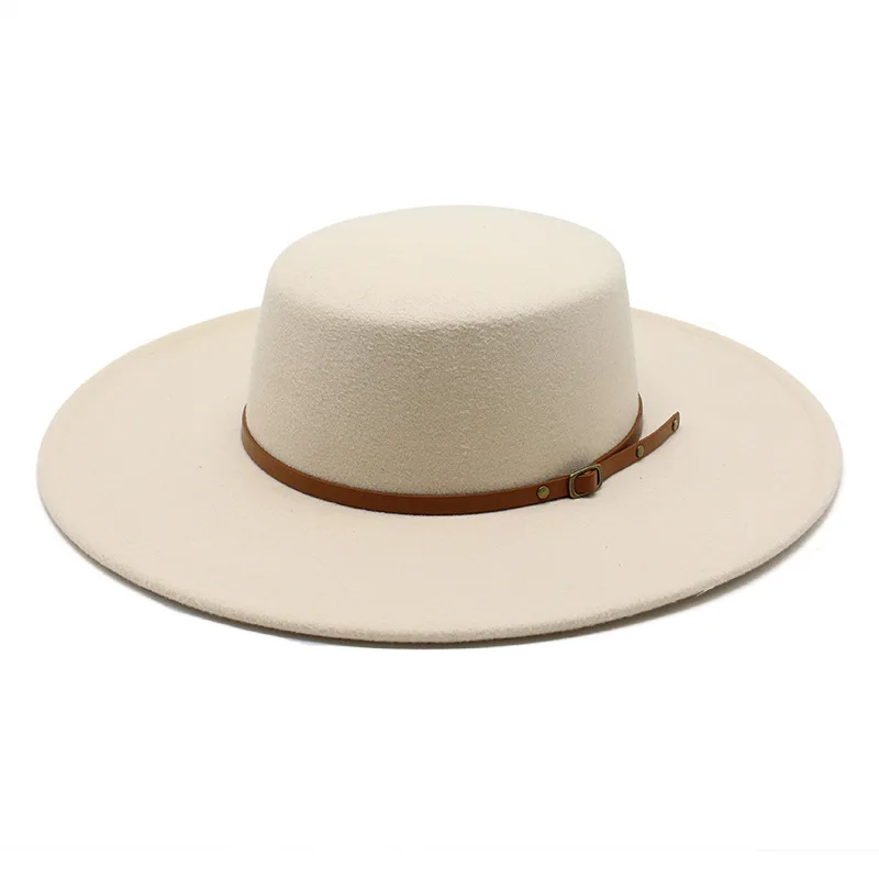 winter white fedora