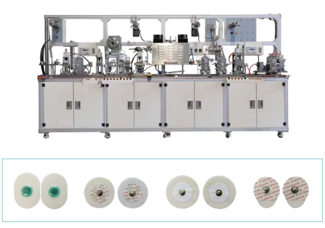 Ecg Electrodes Making Machine Include Formula Buy Ecg Electrodes Making Machine,Snap Pad