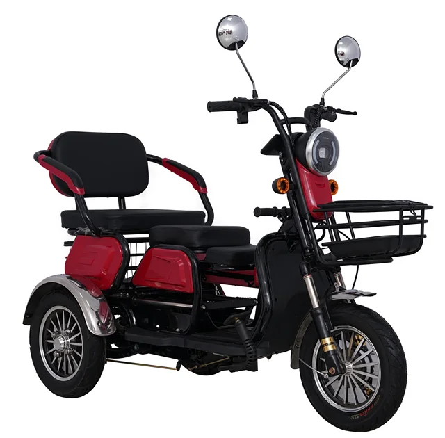 Factory Price 60V20Ah Battery Adult Three Wheels Electric Tricycle For Passenger