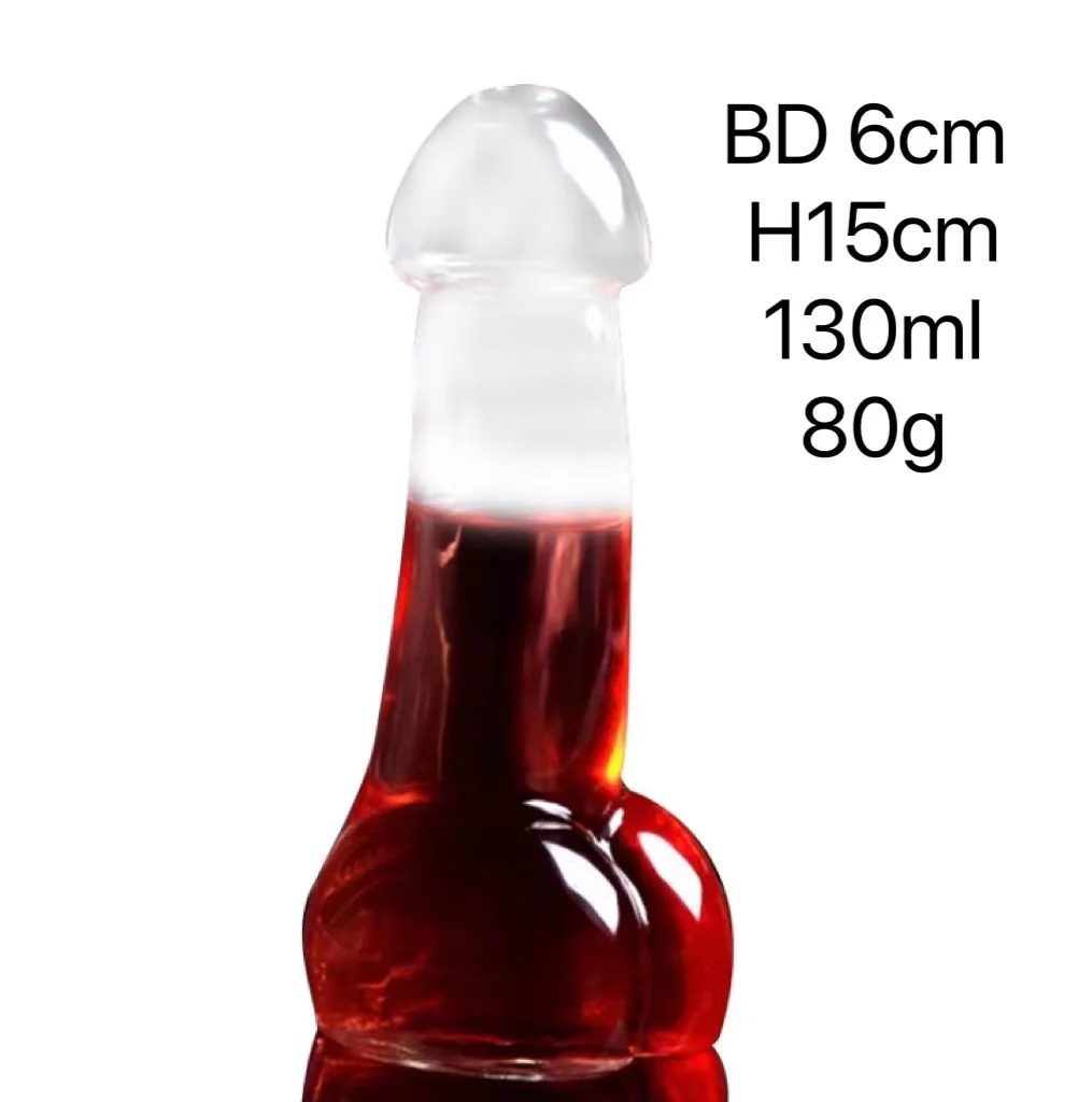 Transparent Penis Shape Drinking Wine Glass Bottle Mug Cocktail Cup Bar  Party Dildo Glass Cup - China Glass Jar and Wine Glass Cup price
