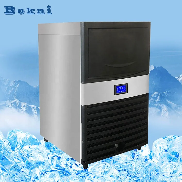 BOKNI Ice Cube Making Machine Ice Block Making Machine Countertop Ice Maker