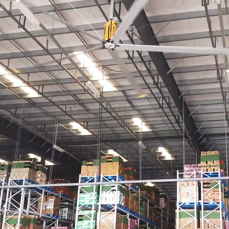 Cattle Farm Hvls Fan, JULAI, 18ft, 5.5m, 1.5KW - detail 16