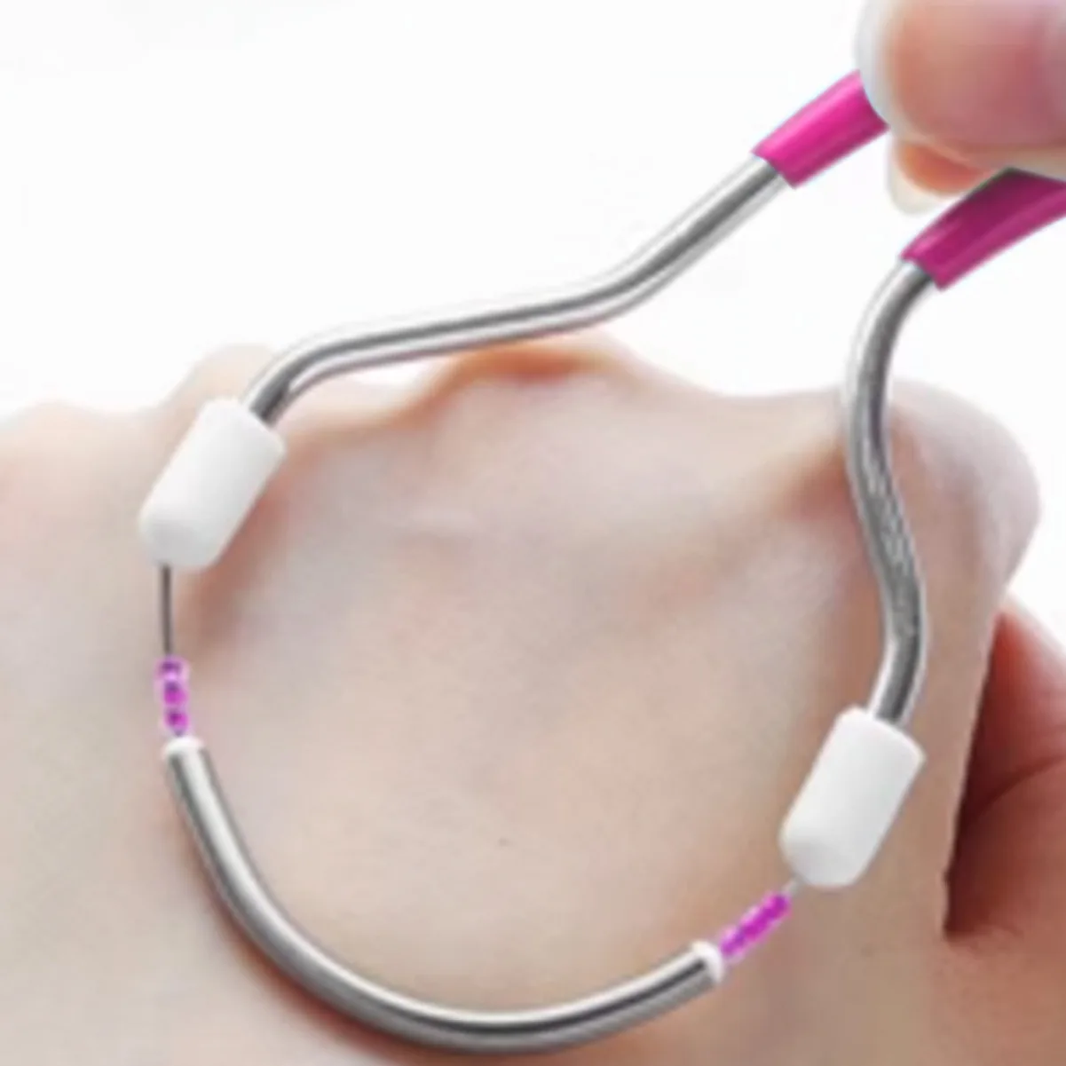 Safe Handheld Facial Hair Removal Spring Roller