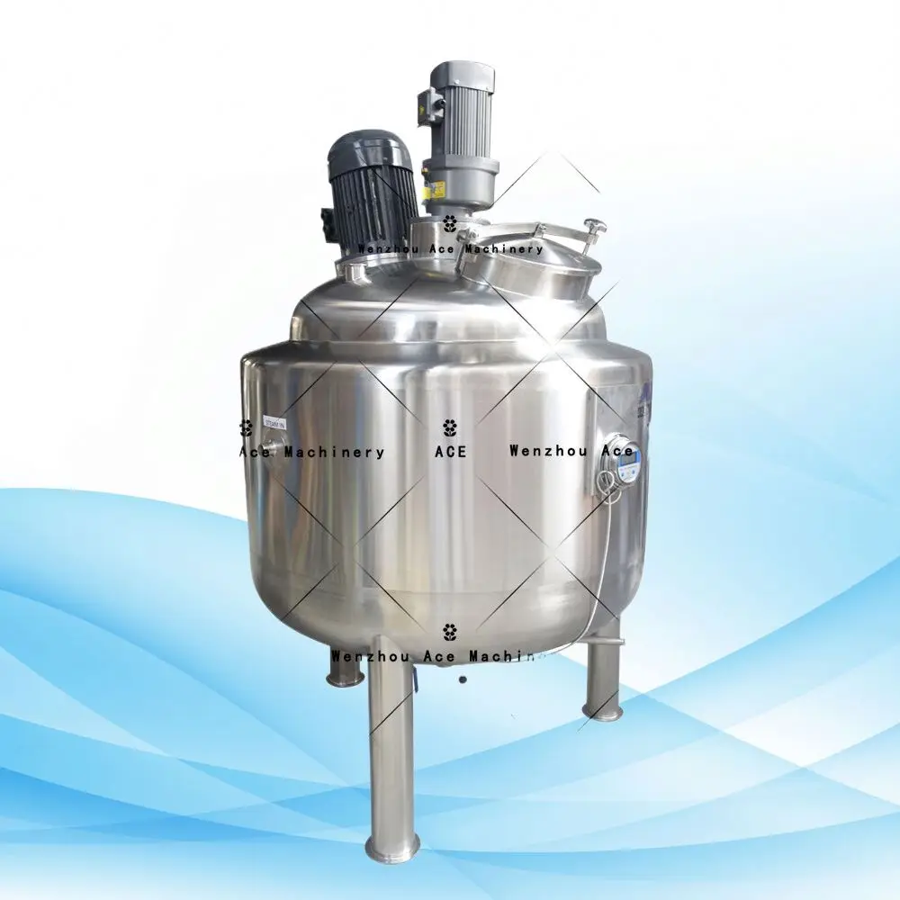 Steam Batch Steam Heat Stirred Tank Batch Reactor With Jacket And Stirred 300 500 ...