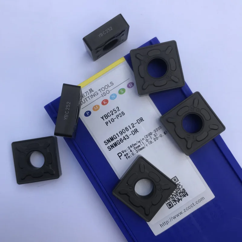 ZCC-CT CNC Lathe Turning Tools SNMG Series Carbide Inserts for