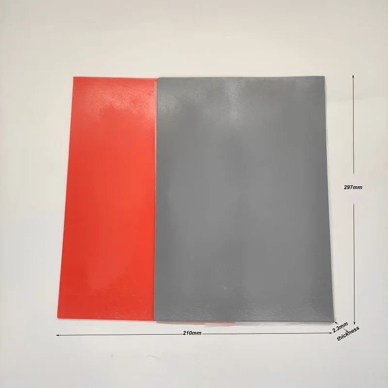 2.3mm A4 Size Self Inking Rubber Stamp Material Laser Engraving Rubber Sheet Stamp Rubber Sheet