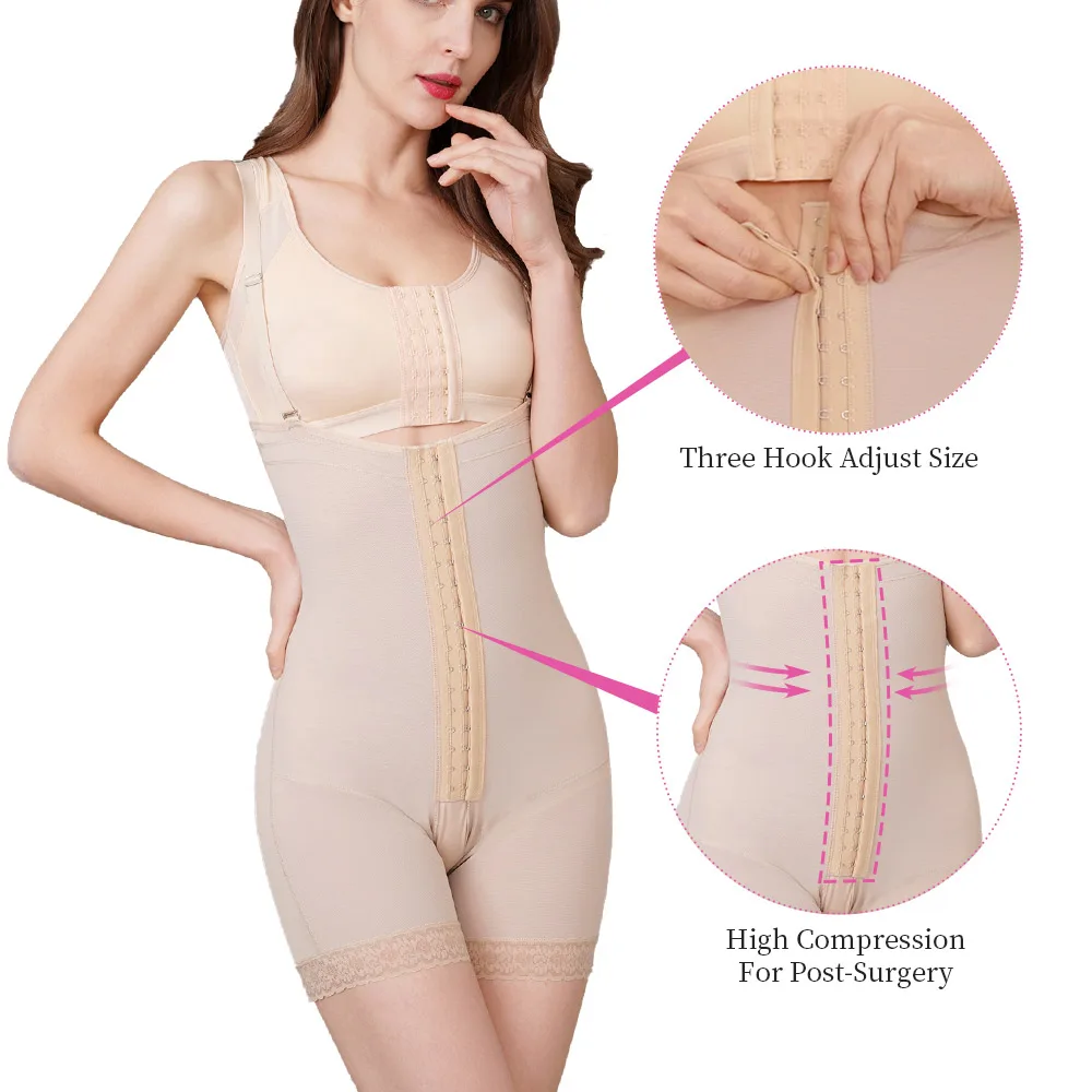 Sshaper Slimming Postpartum Short Corset Girdle Shaper Femme Steel