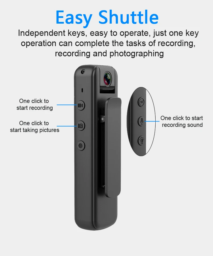 Body Cam Cs05 Body Cameras With Audio And Video Recording 1080p Motion ...
