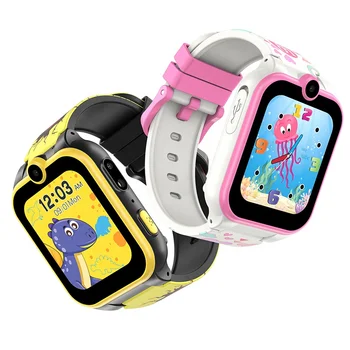 Kids Smart Watch Phone, Kids Watch with SOS Alarm Sim Card Slot Touch Screen Smartwatch for 3-12 Year Old