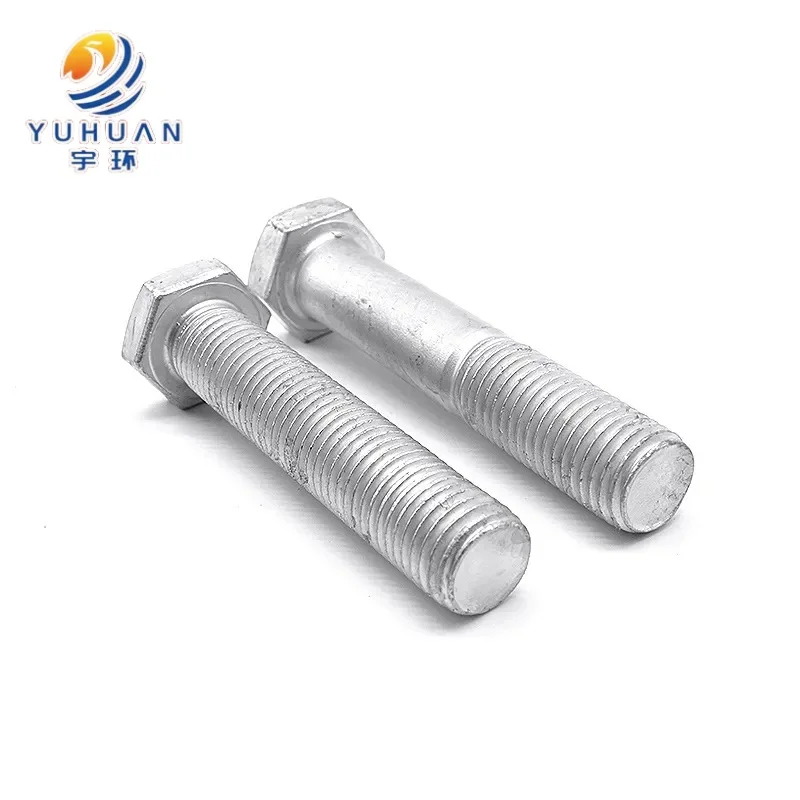 Hot Sales Chinese Manufacturing Grade Hex Bolt Stainless Steel Galvanized Hexagon Head DIN Standard supplier