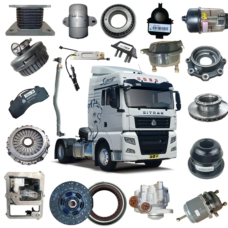 Sinotruk HOWO 336 6x4 TX T5G Sitrak C7H Dump Truck Spare