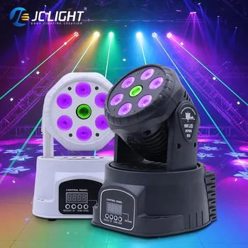 Wash Mini LED Moving Head - 4in1 RGBW, 50000 Hours Lifespan