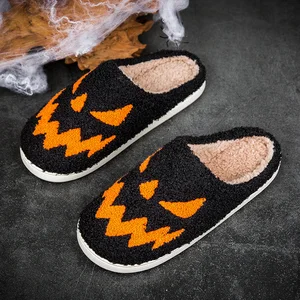 Unisex Winter Indoor-Outdoor Sandals Trendy House Slide with Warm EVA Insole Cotton Slippers for Men and Women