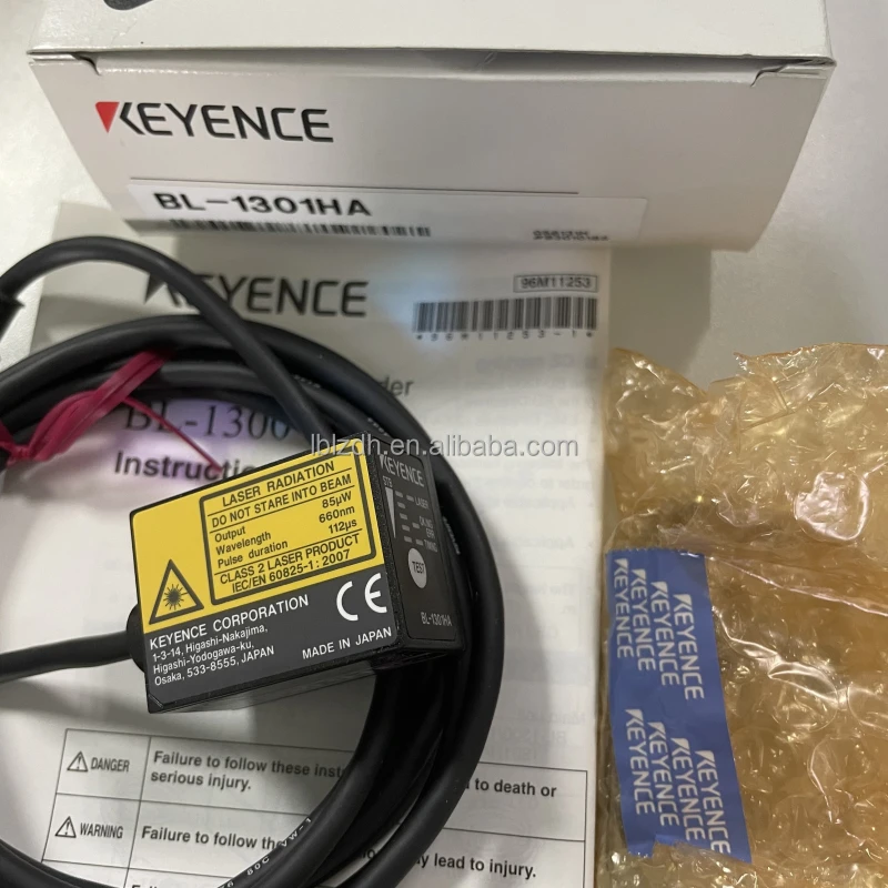 KEYENCE BL-1301HA Digital 1D Laser Barcode Reader for Logistics