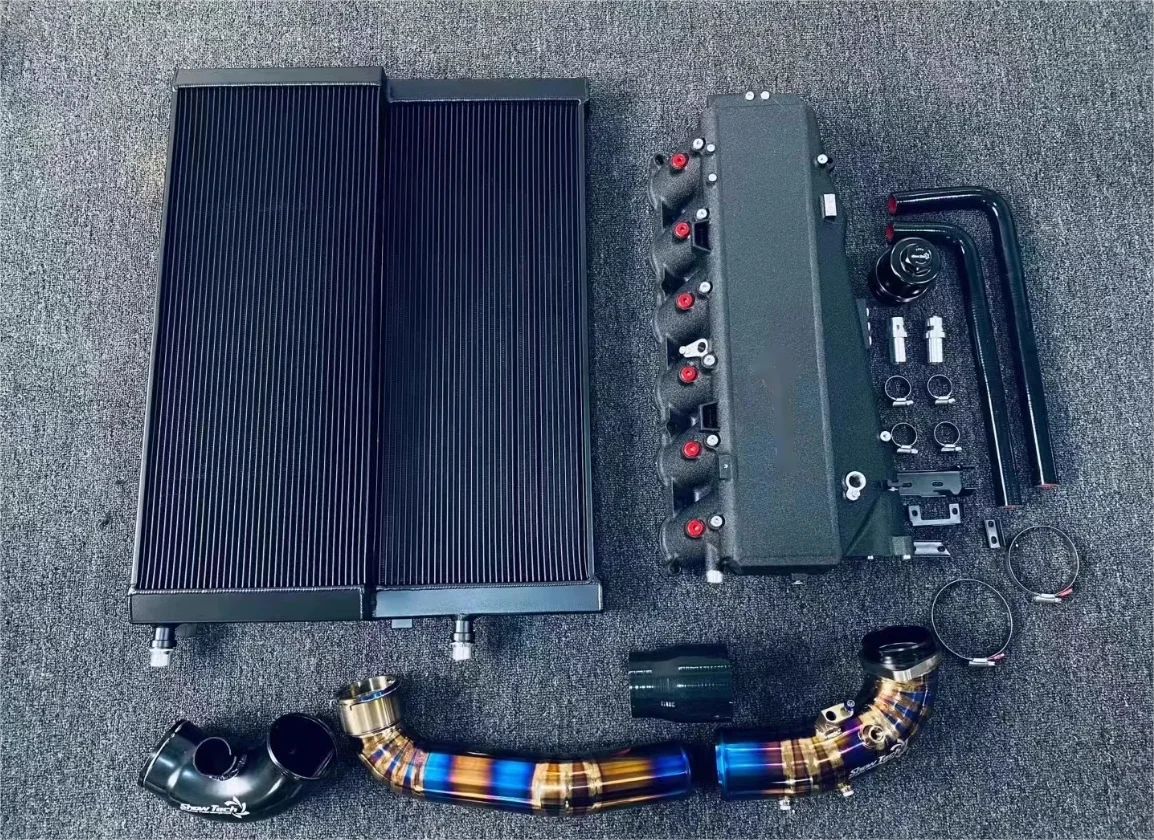 Auto Parts Intake Manifold Manufacturers Cnc Machined Charge Air Manifold Intercooler Intake