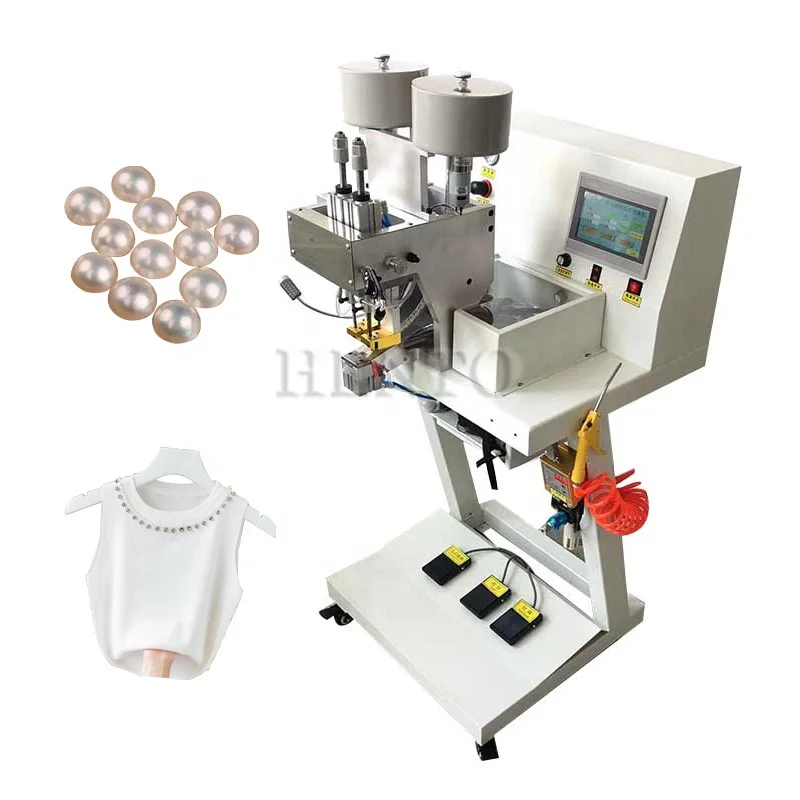 Top Selling Pearl Machine for Clothes / Pearl Fixing Machine / Pearl Attaching Machine