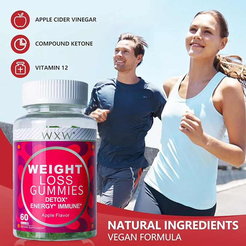 In Stock Weight Loss Products Fat Reduction Support Weight Loss Gummies With Apple Cider Vinegar
