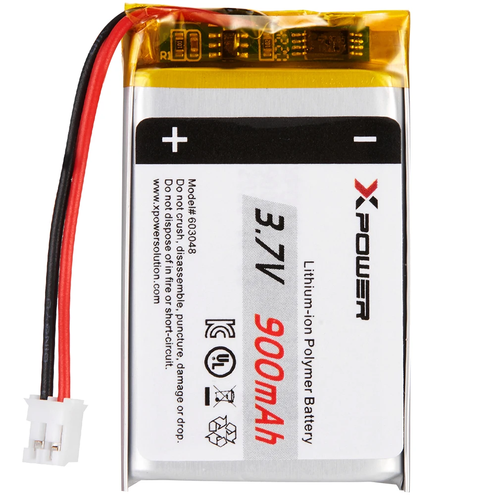 603048 3.7v 900mah