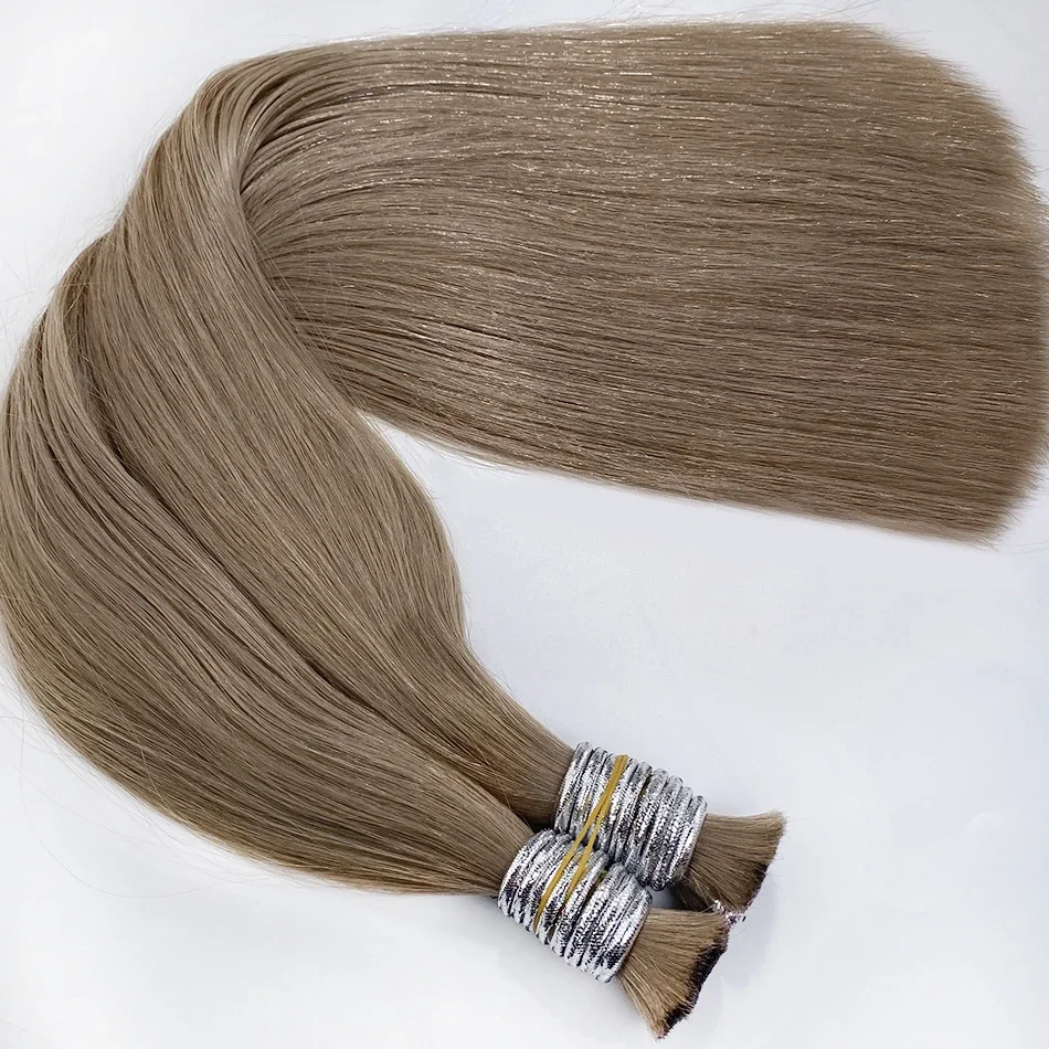 Virgin Human Hair Bulk til fletning Extensiones Cabelo Humano_voghion.com