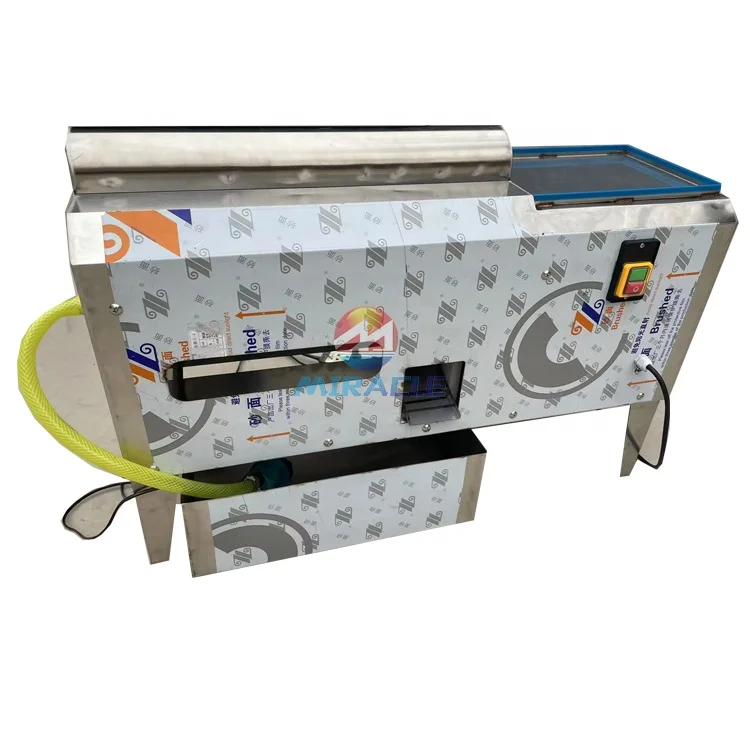Easy to Operate Nice Price Egg Shell Crusher and Peeler Hard Boiled Chicken Egg Peeling Machine
