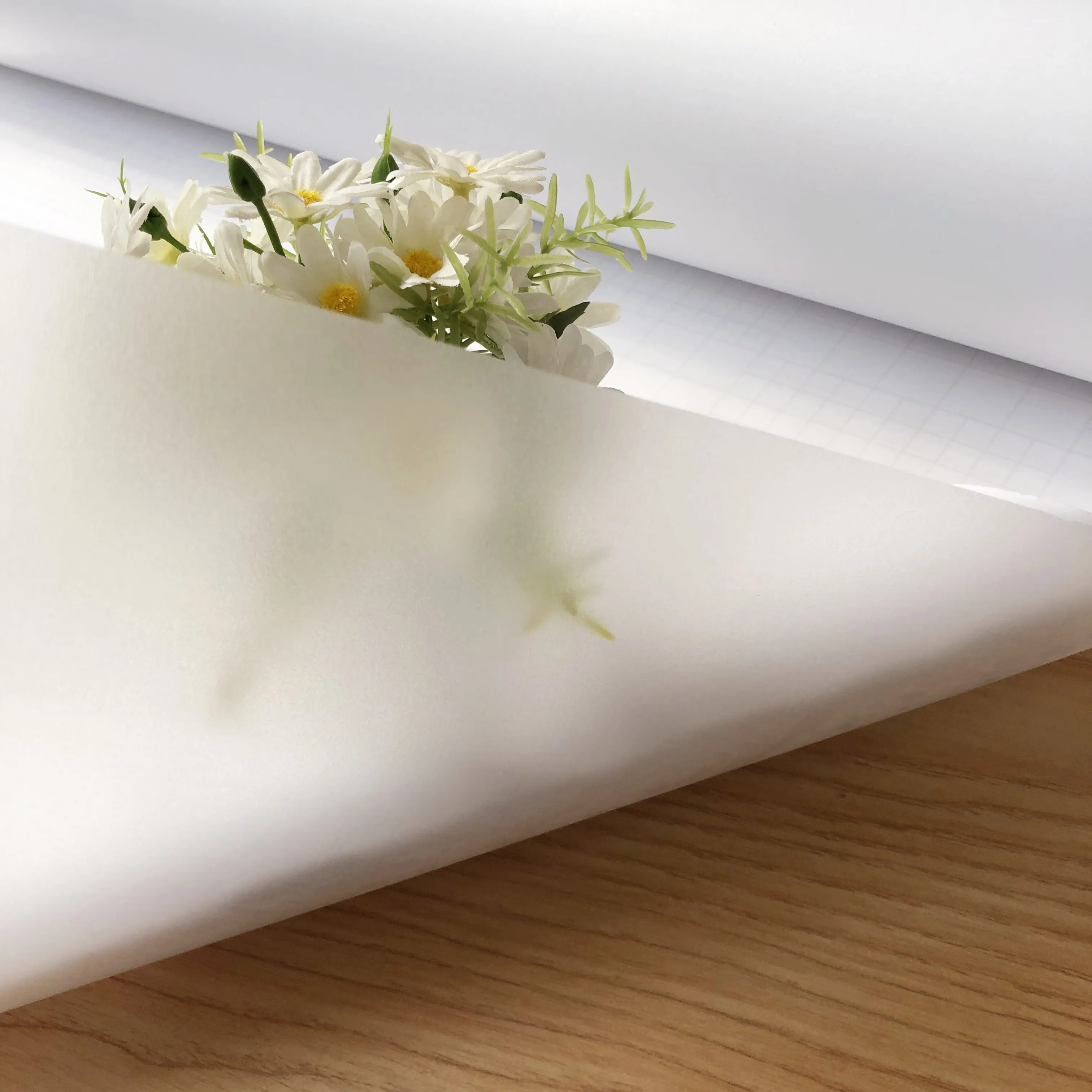 Pellicola Per Finestre Bagno Opaca Satinata 50x100cm – Adesiva Traslucida Per Privacy E Luce Naturale, In PVC