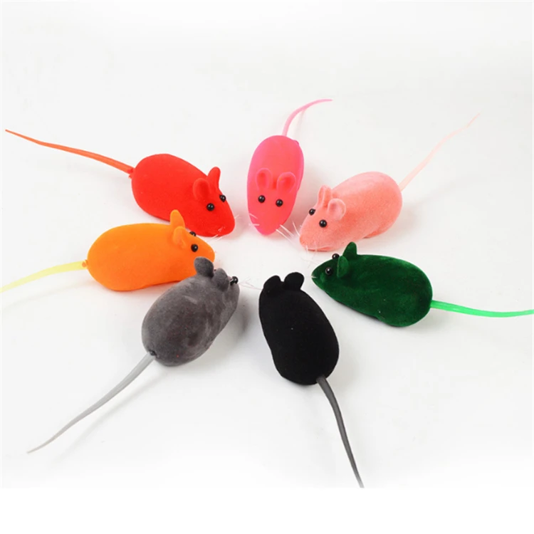 rubber mouse dog toy