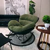 Black base-green seat cushion