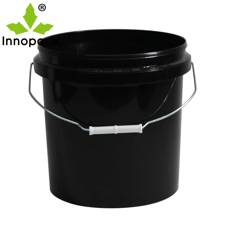 Empty 5 Gallon Plastic Paint Buckets 20 Liter Plastic Pail With Lid For ...