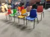 Sedia da formazione per aula con piccolo cuscino