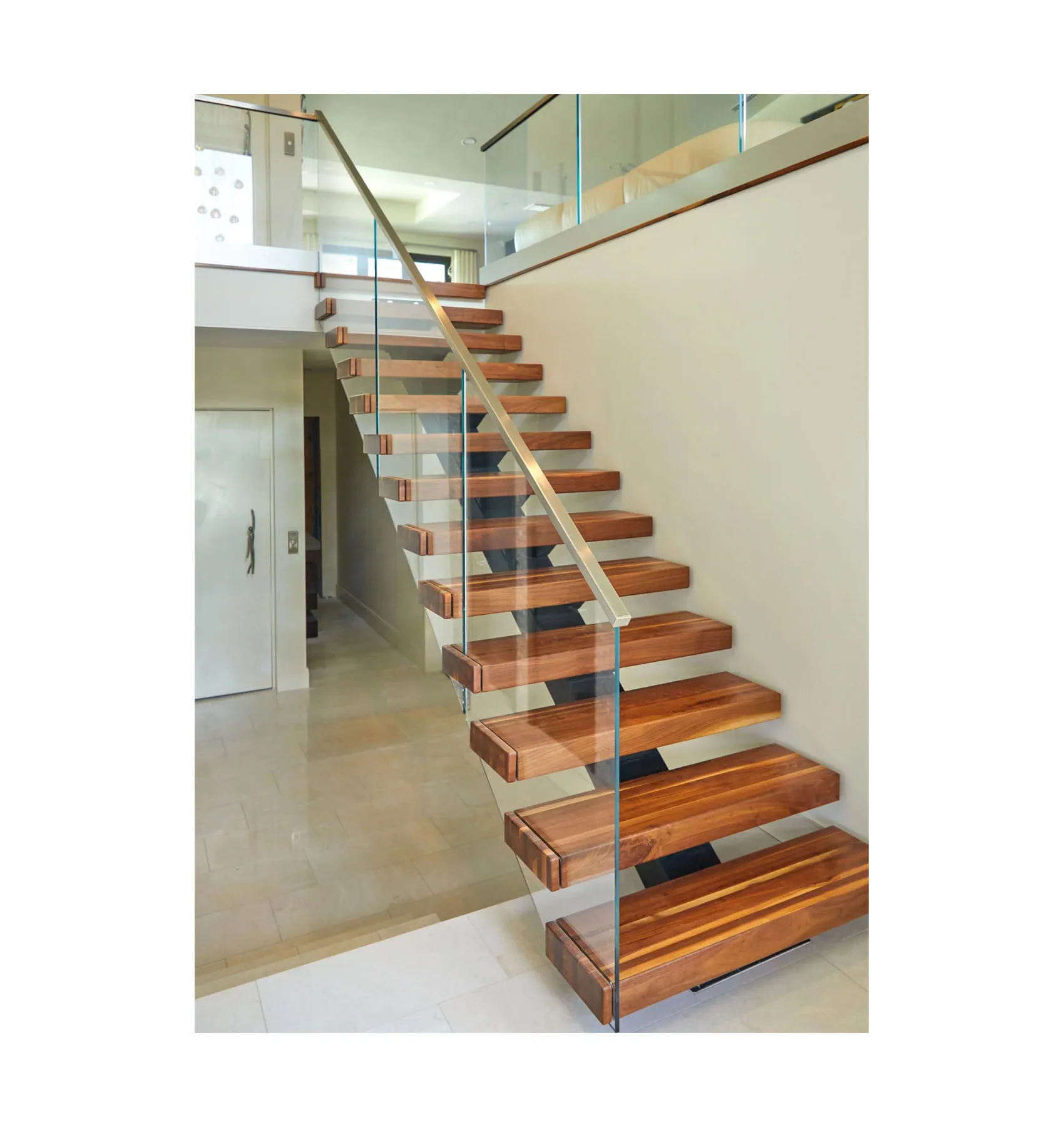 Ace Straight Stringer Staircase Modern Design Staircase Designs Photo Light Folding Curved Spiral Straight Staircase