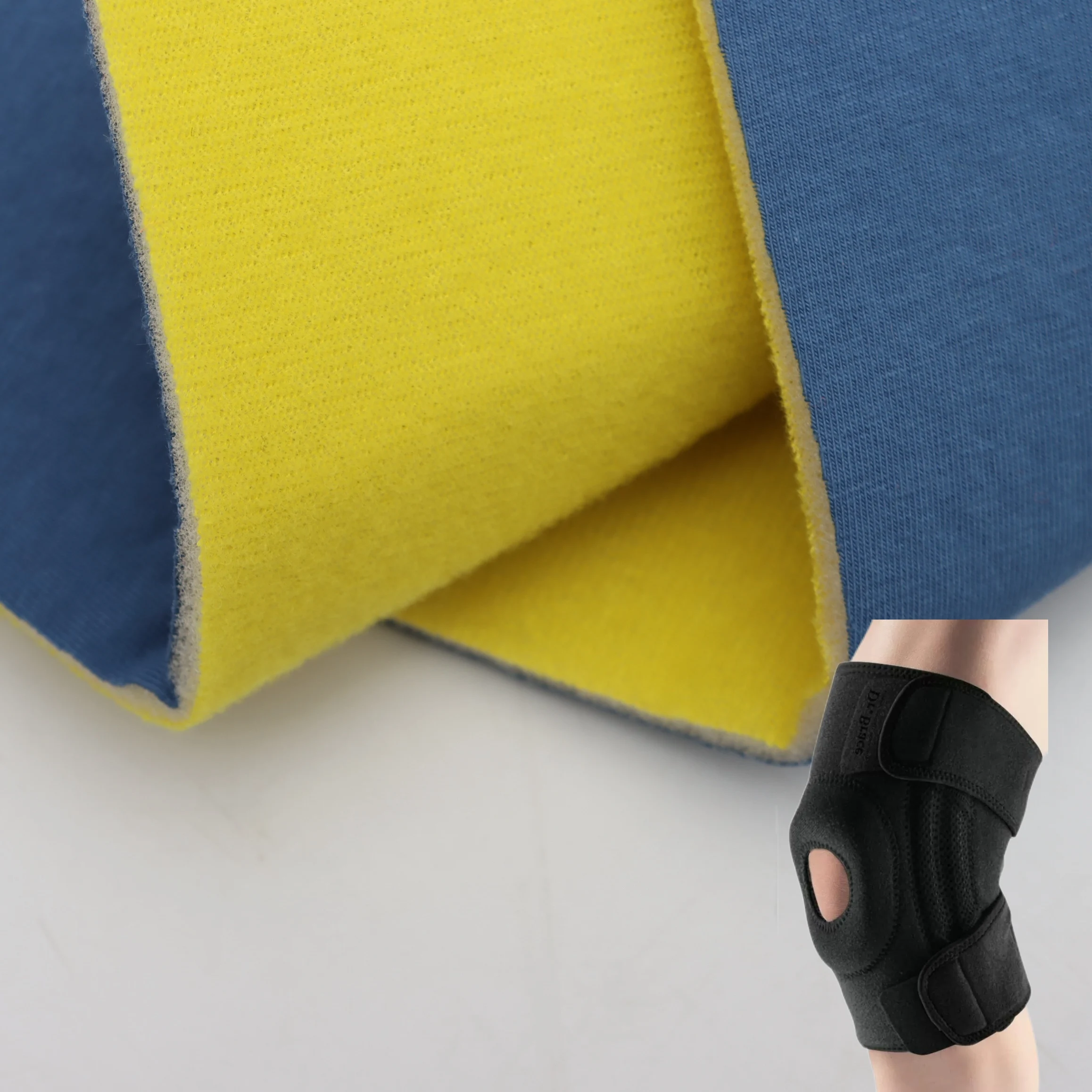 Wholesale Quality Eco-Friendly Polyester Laminated Composite Foam Dyed Antibacterial Protective Medical Device Components Fabric