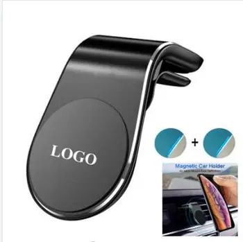 2022 Hot universal mobile phone accessories L Shape magnetic car phone holder for car