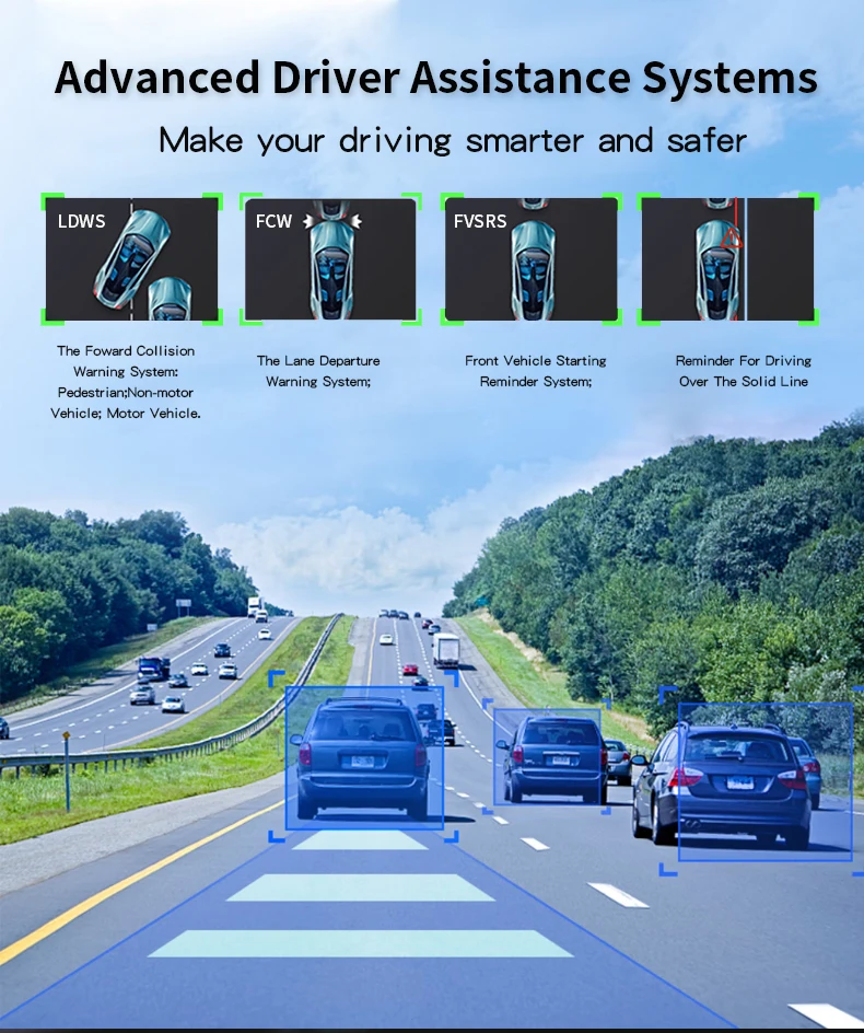 Hot 4k Dash Cam Front and Rear
