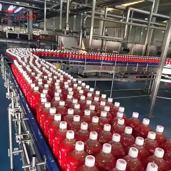 Fully Automatic Hot Filling Production Assembly Line Equipment Specifically Designed for PET Bottled Fruit Juices