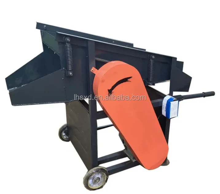 Customized Small Vibrating Screen Electric Double-layer Hand-pushed Sand and Gravel Separator Customized Small Vibrating Screen Electric Double-layer Hand-pushed Sand and Gravel Separator