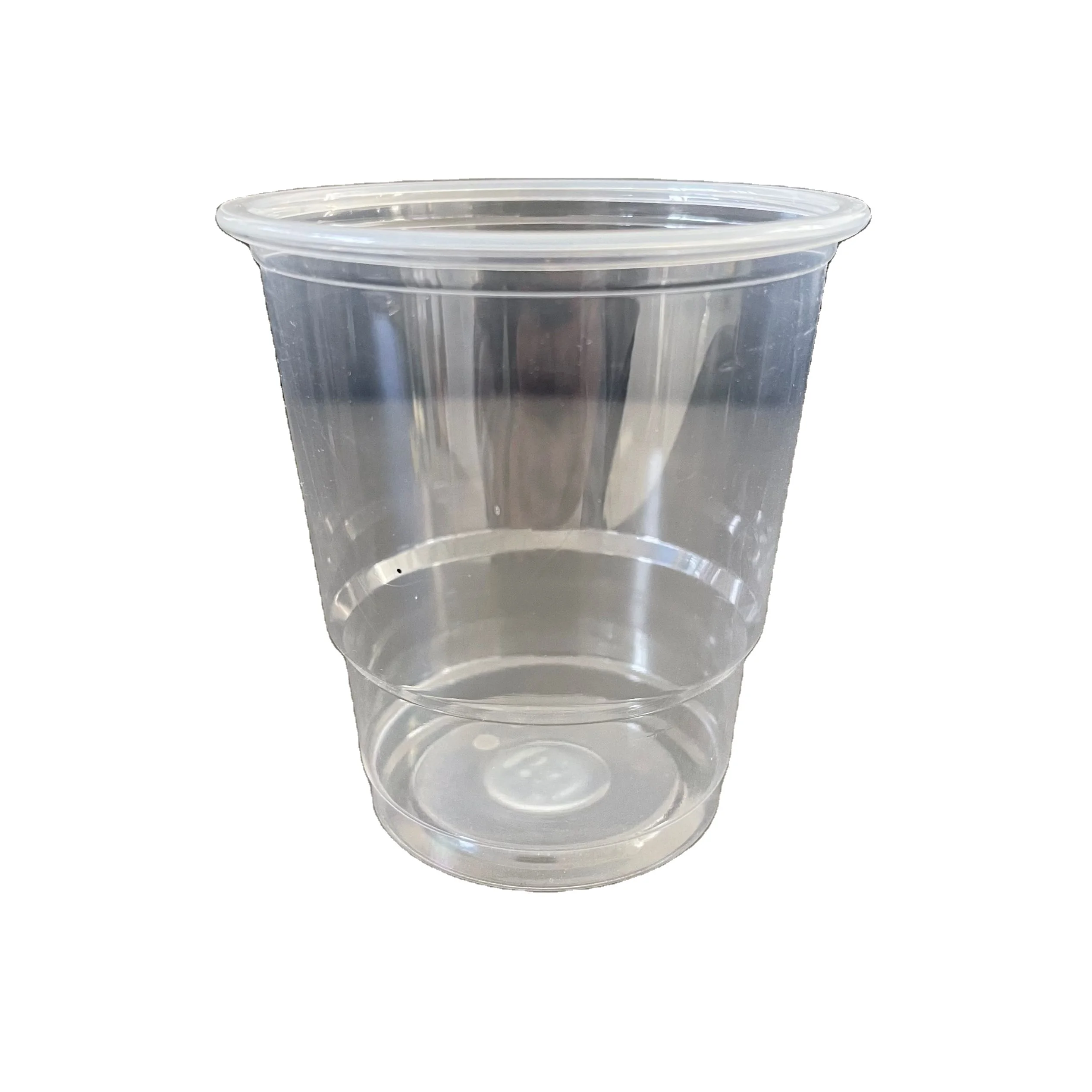 Recyclable PP transparent 220 ml disposable plastic airways cola drinking cups